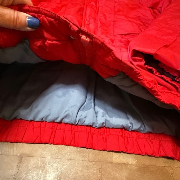Vintage 90’s Snowy Mountain Red Ski Jacket Coat Women’s XL - Picture 15 of 16